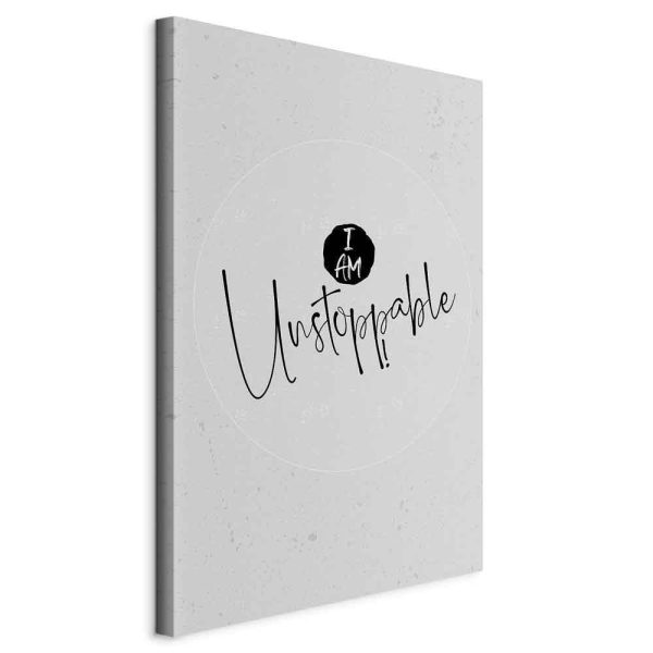 Tableau - I Am Unstoppable (1 Part) Vertical