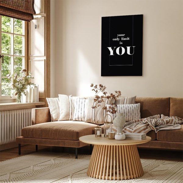 Tableau - Key to Success (1-part) - Black and White English Inscriptions