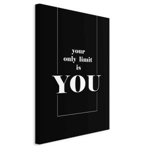 Tableau - Key to Success (1-part) - Black and White English Inscriptions