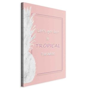 Tableau - Let's Get Lost in Tropical Paradise (1 Part) Vertical