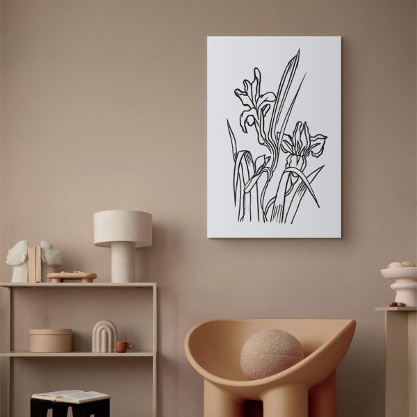 Tableau - Love Irises (1 Part) Vertical