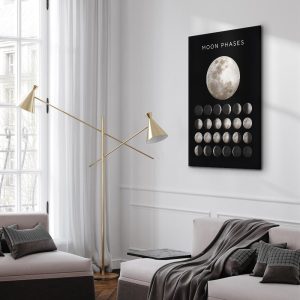 Tableau - Moon Phases (1 Part) Vertical