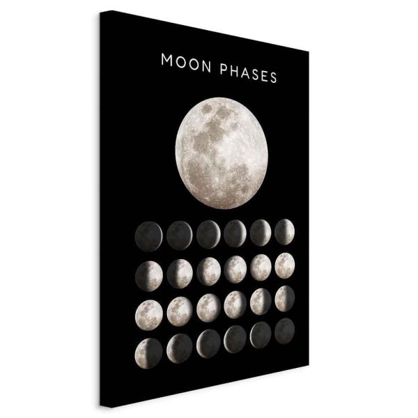 Tableau - Moon Phases (1 Part) Vertical