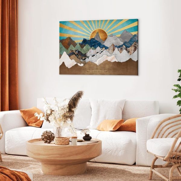 Tableau - Morning in the Mountains (1 Part) Wide