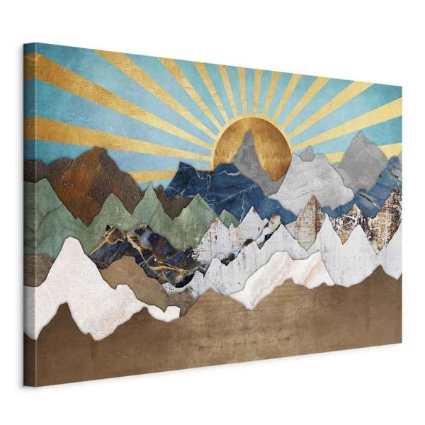 Tableau - Morning in the Mountains (1 Part) Wide