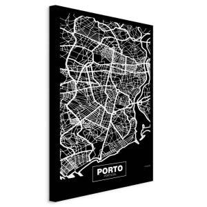 Tableau - Negative Map: Porto (1 Part) Vertical