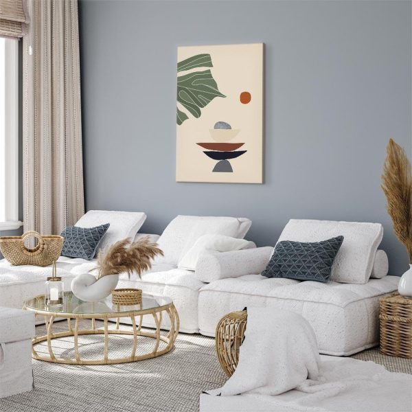 Tableau - On the Sunny Terrace (1 Part) Vertical