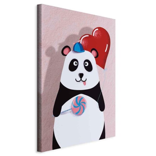 Tableau - Panda with a Balloon (1 Part) Vertical