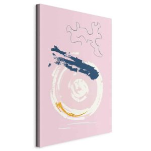 Tableau - Pink Accent (1 Part) Vertical