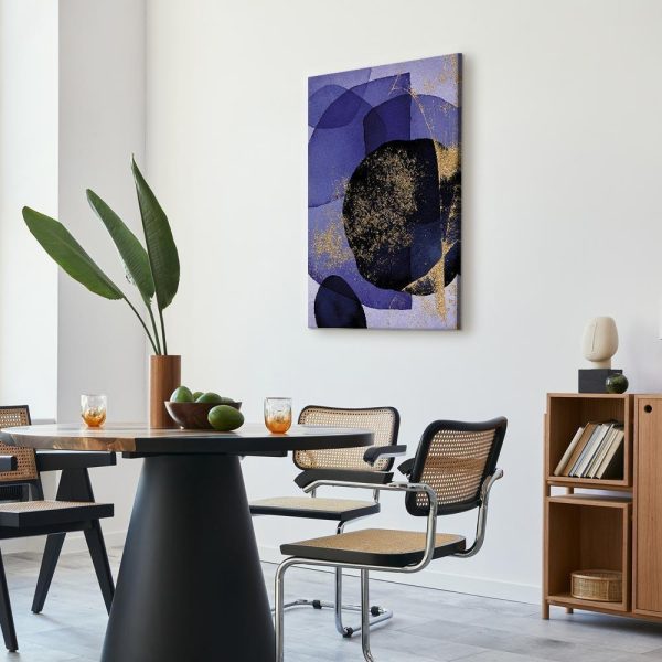 Tableau - Purple Kaleidoscope (1 Part) Vertical