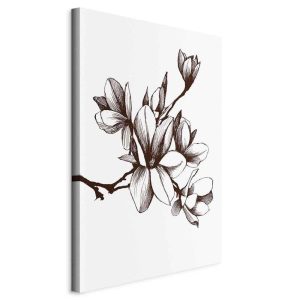 Tableau - Renaissance Magnolias (1 Part) Vertical