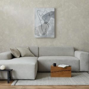 Tableau - Resting Muse (1 Part) Vertical