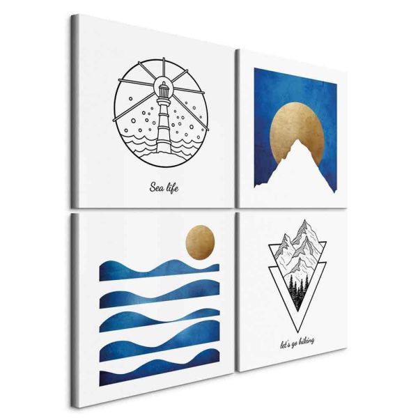 Tableau - Sea or Mountains (4 Parts)