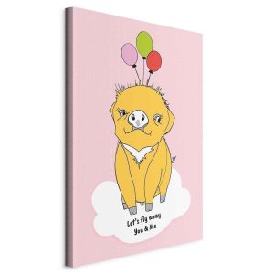 Tableau - Soaring Pig (1 Part) Vertical