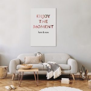 Tableau - Unique Moment (1-part) - English Text on White Background