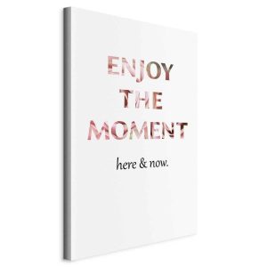 Tableau - Unique Moment (1-part) - English Text on White Background