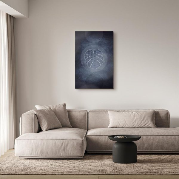 Tableau - Unusual Monstera (1 Part) Vertical