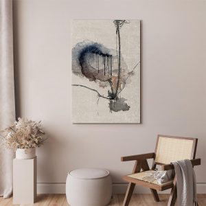 Tableau - Watercolor Stained Glass (1 Part) Vertical