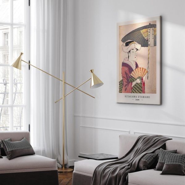 Tableau - Woman With an Umbrella (1 Part) Vertical