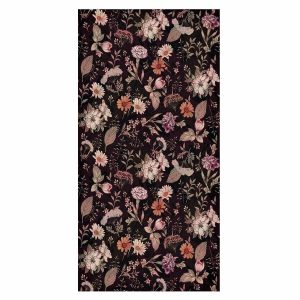 Tapisserie murale - Fragrant flowers and herbs - plum