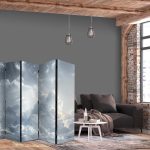 Paravent - Astral Calm: Stars Scattered Above Gentle Clouds