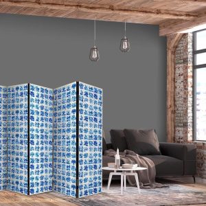 Paravent - Ceramic Tiles - Traditional Portuguese Blue Tiles Azulejos