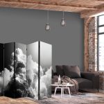 Paravent - Clouds Like a Dream: Let the Sun Light Up Your Day – A Visual Feast