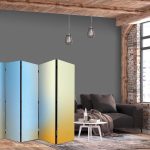 Paravent - Energetic Gradient - Gradient Composition in Vibrant Colors