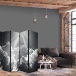 Paravent - Hope in the Clouds: Inspiring Rays of the Sun – Awaken Emotions