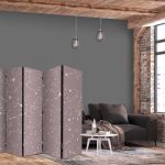 Paravent - Night Sky - Artistic Constellations and Stars in Pastel Shades