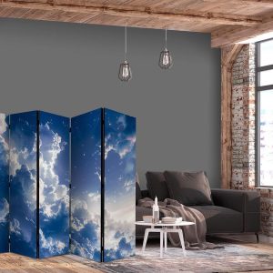 Paravent - Starry Clouds and Delicate Light Over a Corner of the Sky