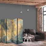 Paravent - The Last Breath of the Day: Clouds Illuminated by Evening Glow