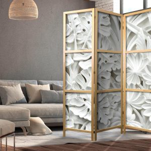 Paravent japonais - Alabaster Garden I