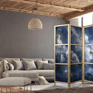 Paravent japonais - Astronomical Wonders: Clouds and Stars in Harmonious Combination