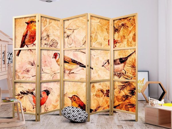 Paravent japonais - Bird Radio
