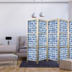 Paravent japonais - Ceramic Tiles - Traditional Portuguese Blue Tiles