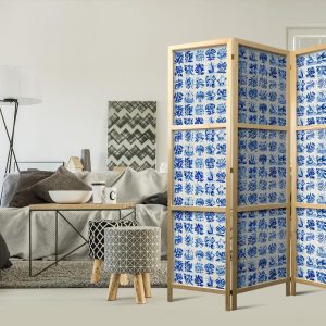 Paravent japonais - Ceramic Tiles - Traditional Portuguese Blue Tiles Azulejos
