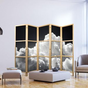 Paravent japonais - Discover the Endless Play of Sunlight – Clouds and Shadows in the Sky