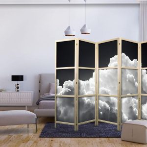 Paravent japonais - Discover the Endless Play of Sunlight – Clouds and Shadows in the Sky