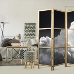 Paravent japonais - Discover the Infinite Play of Sunlight – Clouds and Shadows in the Sky