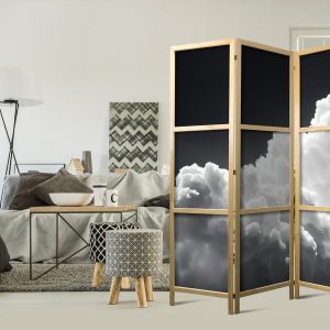 Paravent japonais - Discover the Infinite Play of Sunlight – Clouds and Shadows in the Sky