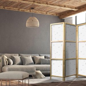 Paravent japonais - Drawing - Airplanes - Balloons - and Airships Against a Sky Full of Birds