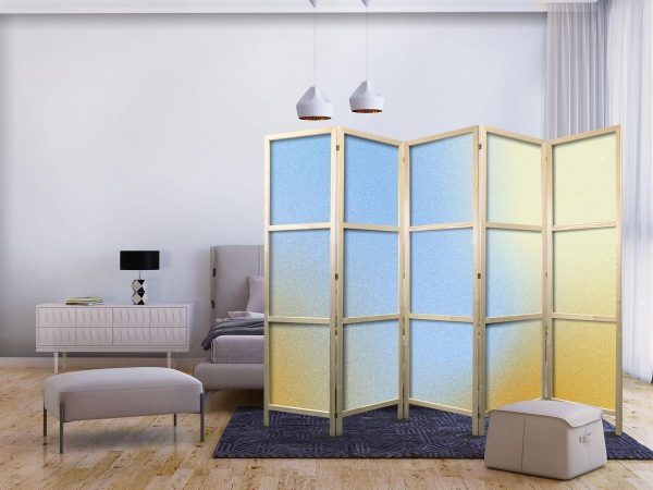 Paravent japonais - Energetic Gradient - Gradient Composition in Vibrant Colors