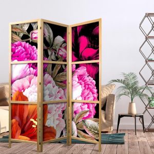 Paravent japonais - Floral Abundance I