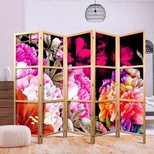 Paravent japonais - Floral Abundance II