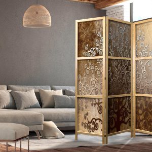 Paravent japonais - Golden Flourishes I