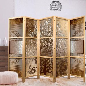 Paravent japonais - Golden Flourishes II