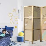 Paravent japonais - Holiday Sky - A Rainbow on a Sunny Day and Flying Birds