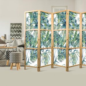 Paravent japonais - Leaves at the Zenith II