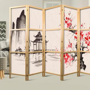 Paravent japonais - Mystical Calm